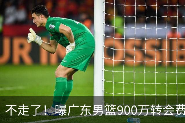 不走了！曝广东男篮900万转会费签下昔日状元内线，杜锋拒绝摆烂